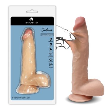 Realistic Double Layer Dildo Julius 
