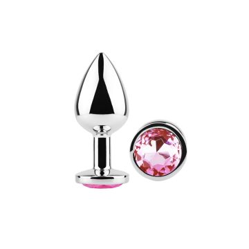 Anal Plug Eros Metal Medium Pink