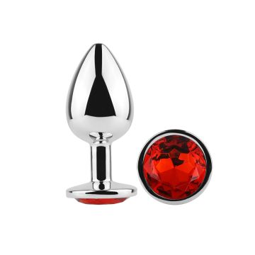 Anal Plug Eros Metal Large Red