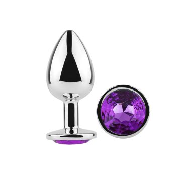 Anal Plug Eros Metal Large Purple