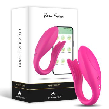 Couple Vibrator / App Rose Fusion