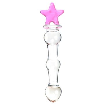 Glass Dildo Galaxy Wand