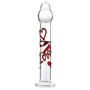 Glass Dildo Scarlet Kiss