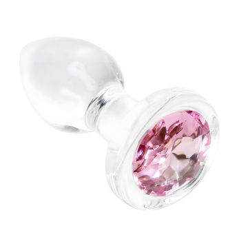 Glass Anal Plug  Gemma Rosa Small